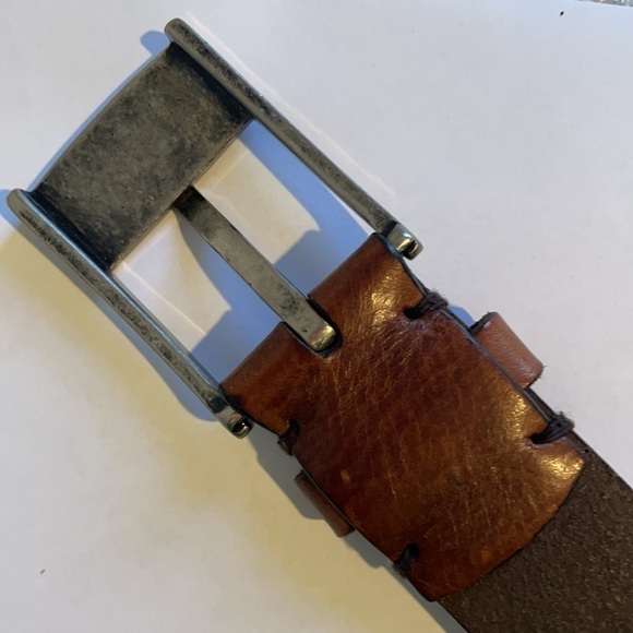 Ben Sherman Men's Brown Leather Belt 38 - Picture 4 of 9